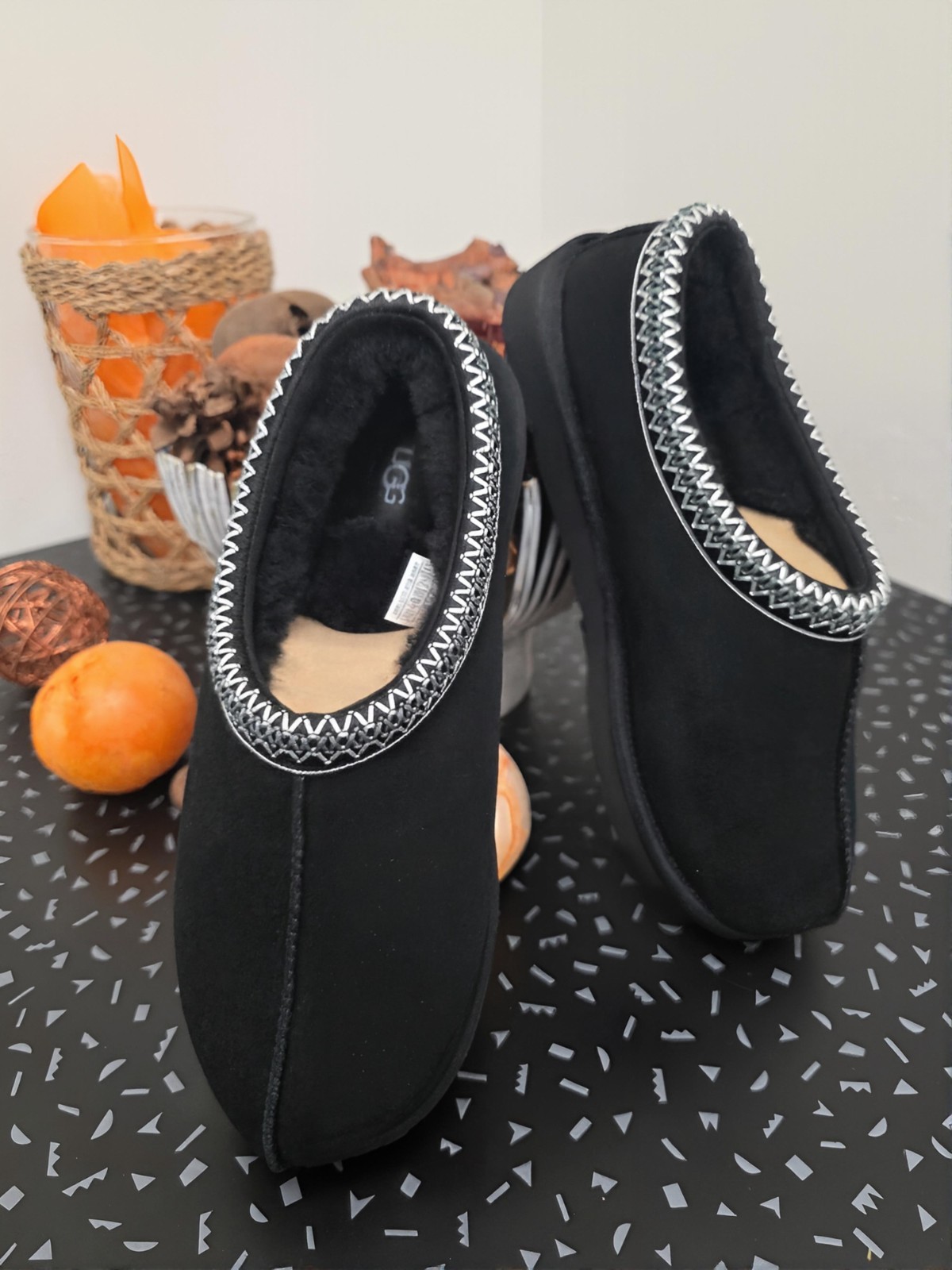 100% Authentic NIB UGG Men's Tasman Slipper (1174671-BLK, 2025 New Model)