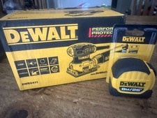 Dewalt DWE6411 - LX 110v 230w Sheet Palm Sander with Dust Bag plus tape measure 