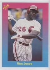 1989 Classic Update Pink/Light Blue Travel Edition Ron Jones #96 0au4