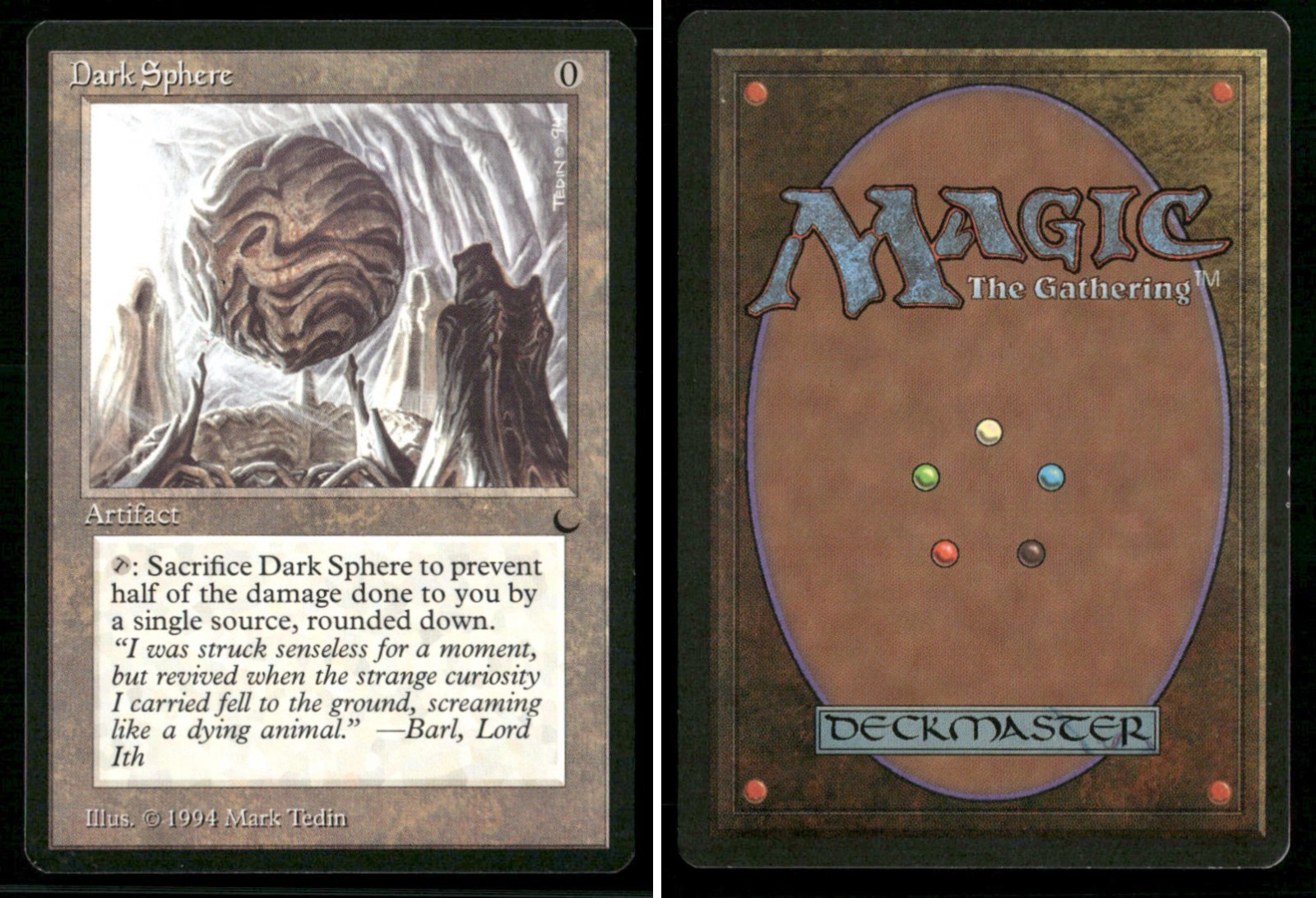 Dark Sphere The Dark MTG Magic the Gathering