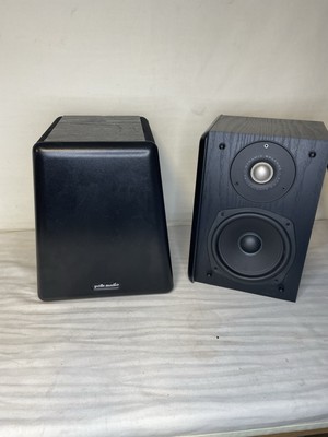 Polk Audio RT F/X Bipole/Dipole Speakers Black (Pair) Tested And Working Great