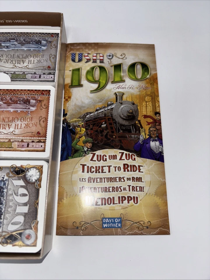 Ticket To Ride USA 1910 Expansion Pack For Days Of Wonder Complete - Image 2 of 4