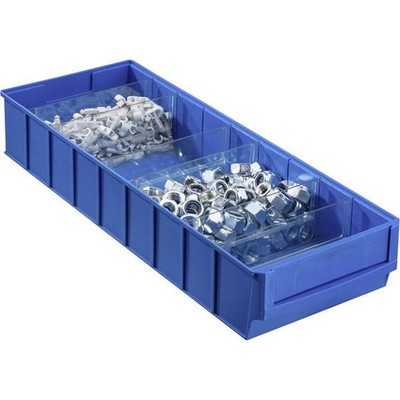 Allit 456570 Stackable Storage Box (L x W x H) 500 x 185 x 81mm Bl