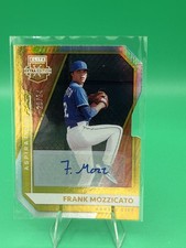 2021 Panini Elite Extra Edition - Frank Mozzicato #101 Aspirations Gold...