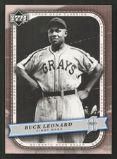 2005 Upper Deck Classics Buck Leonard #16 Card
