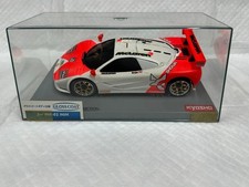 Kyosho McLaren F1 GTR 1/18 Scale Diecast Car White/Red with Display Case