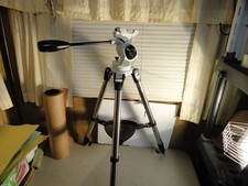 GSKYER MODEL 90600 TELESCOPE STAINLESS STEEL TRIPOD WITH ALTAZIMUTH MOUNT