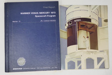 Mariner Venus/Mercury 1973 Spacecraft Program (HC, 1974) w/ 4 PICS NASA