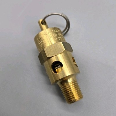 Milton ASME ST2512-0A040 Coded Safety Valve Model ST12 1/8 NPT 40psi