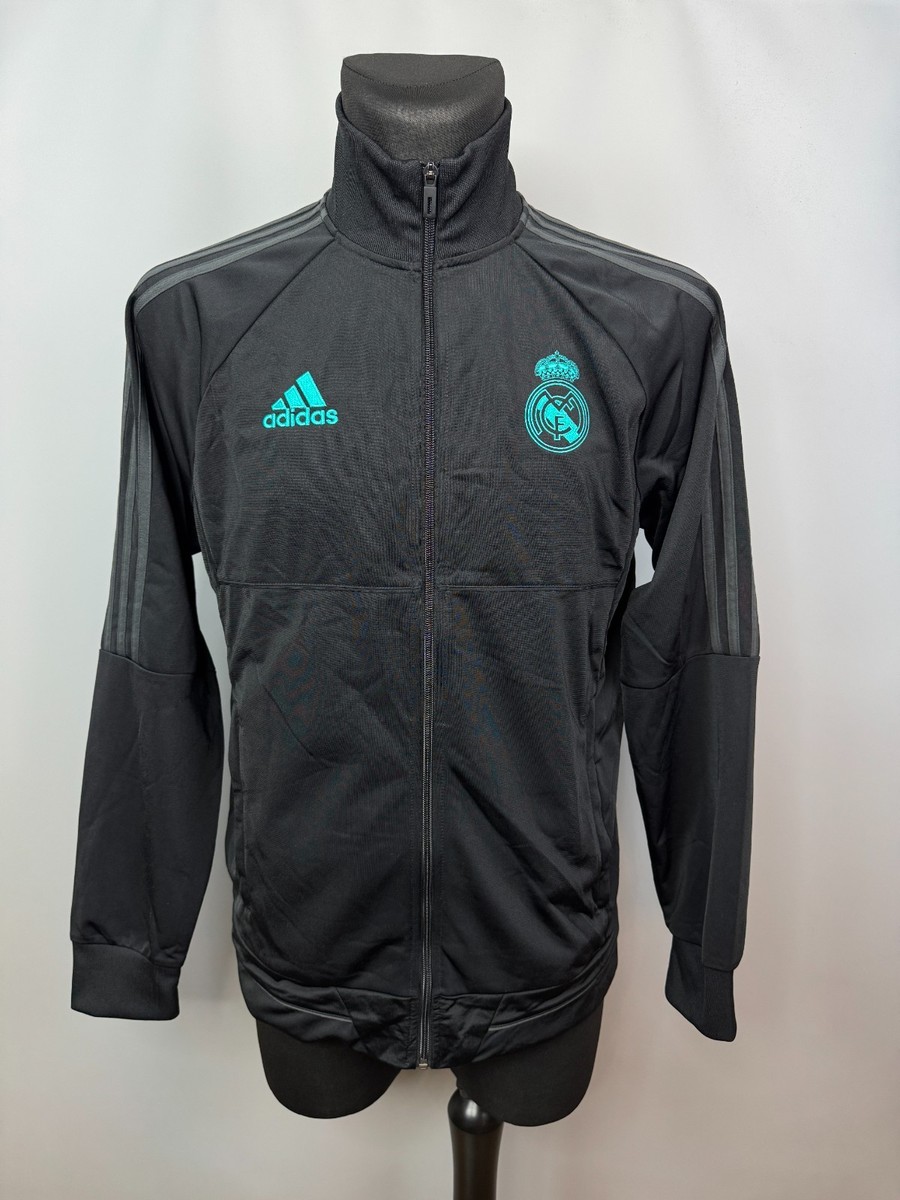 REAL MADRID TRAINING JACKET FOOTBALL SOCCER 2017 2018 ADIDAS