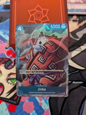 Jinbe - One Piece TCG P-030 Seven Warlords of Sea Set English Alt