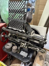 Vintage Graphotype Embossing Machine