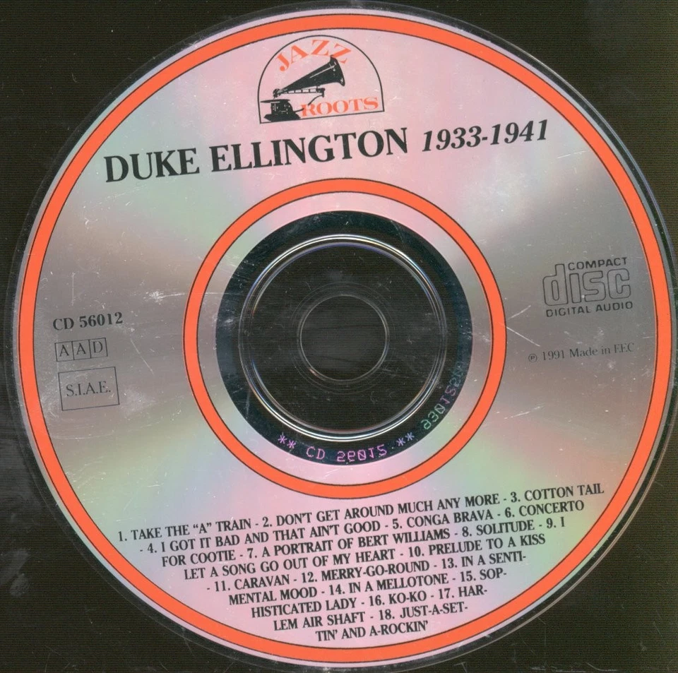 Duke Ellington Und Sein Orchester 1933-1941 CD Italien Jazz Roots 1991 CD - Bild 3 von 3