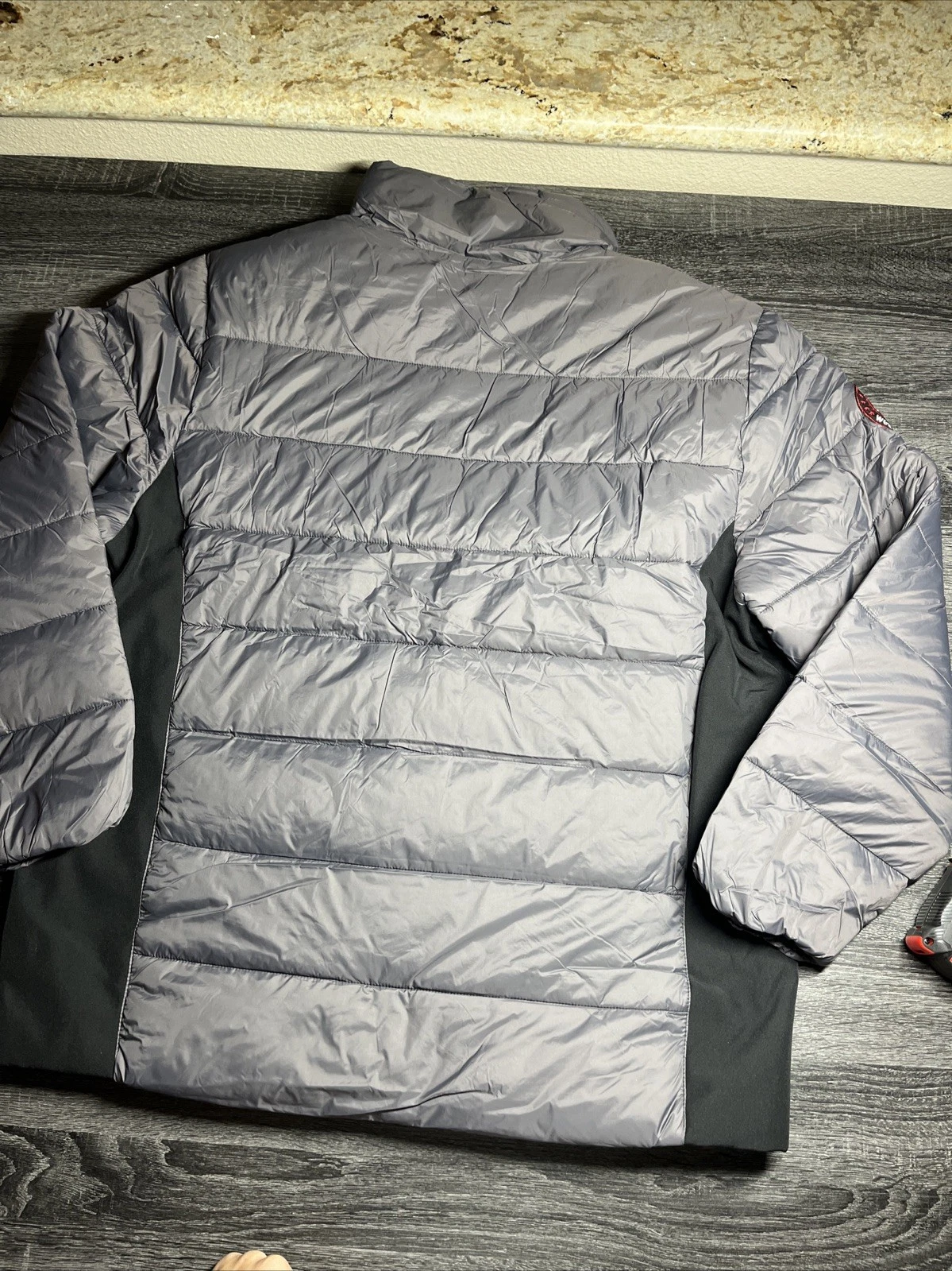 Canada Weather Men’s Gear Puffer Jacket - Grey Sz XL New $210 image 8