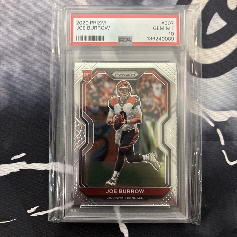 2020 Panini Prizm Football Joe Burrow PSA 10