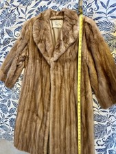 Women's genuine female Mink Coat 1993; Pristine Condition  Original Papers