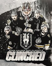 Henderson Silver Knights 8x 10- 2025 Calder Cup Playoffs Photo