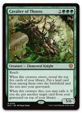 Cavalier of Thorns #100 (NM) ECC Magic MTG