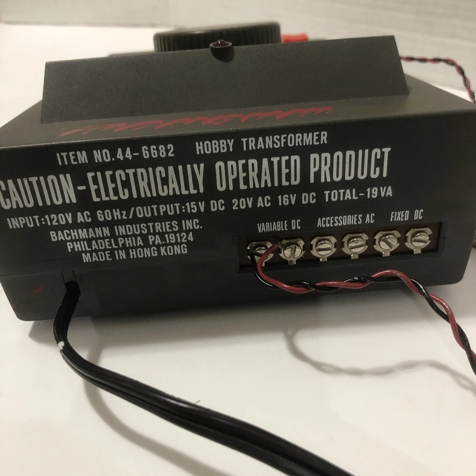 Bachmann SPECTRUM Magnum Plus Series Power Pack 44-6682 Transformer -  Working  - Image 3 of 4