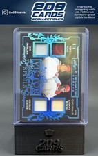 2025 Leaf In Game Used Victor Goes The Spoils VS-24 Rose Bench Morgan Foster #/8