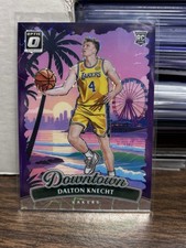 2024-25 Panini Optic Dalton Knecht Downtown Lakers RC Rookie #25 Case Hit SSP
