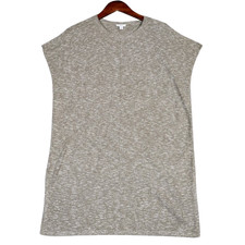 J. Jill Pure Jill Sweater Dress Women's XS Green Knit Sleeveless Shift Tunic