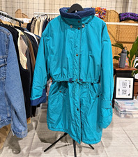 Cabin Creek Unisex Oversized Teal Navy Nylon ...