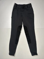 Kerrits Breeches Womens Large Equestrian Riding Pants Fleece Winter Made in USA