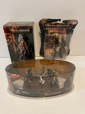 Disney Pirates of the Caribbean Dead Man's Chest Mini Bust/Figure/Mini Set of 6