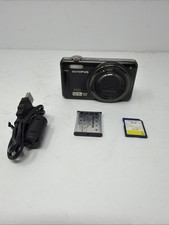 Olympus VR-320 14.0 MP Digital Camera w/Battery 2Gb SD Charging Cable- Black