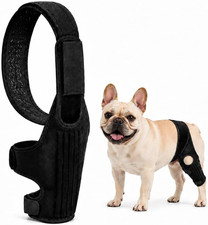 Dog Knee Brace Size Medium Hind Leg Support ACL CCL Adjustable Soft Injury Saver