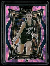 2025 Panini Select WNBA #84 Bridget Carleton Pink Ice Prizms