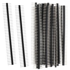 Male Header Pin 2.54 mm 40 Pin Breakaway Strip PCB Connector Breadboard 20 PCS