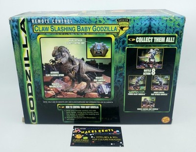 Vintage Toy Biz 1998 Godzilla Claw Slashing Baby Godzilla Dinosaur