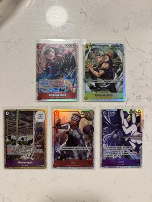  One Piece Card  Mixed Card Lot OP-15 - Zoro, Gin, Enel and much MORE!!  