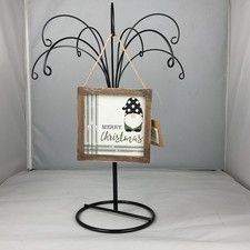 Collin  s Fresh  Original Merry Christmas Gnome Square Christmas Ornament