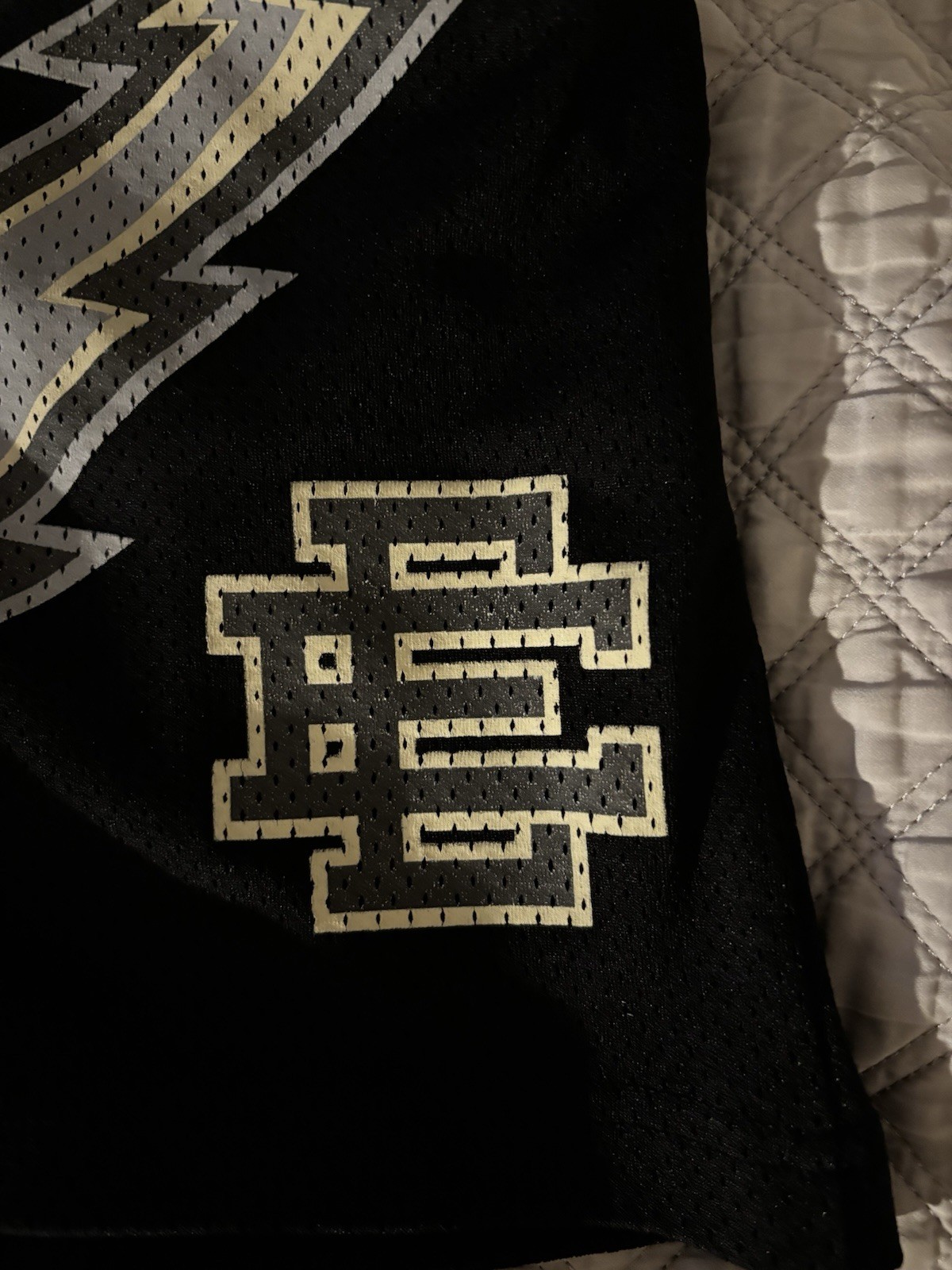 Eric Emanuel EE Basic Shorts Black, Lightning Bol… - image 2