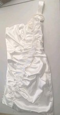 TEEZE ME Womens Short Formal Lined Dress Juniors Size 7