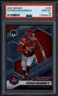 2021 Panini Mosaic 288 Patrick Mahomes II MVP Psa 10 GEM MT