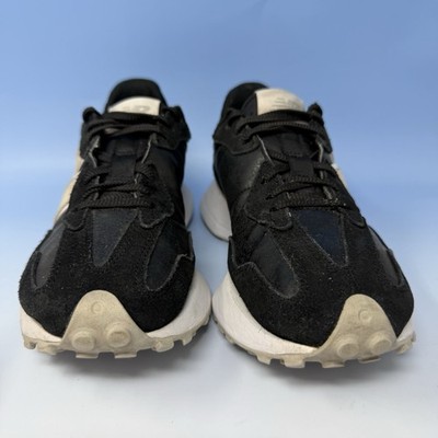 New Balance 327 WS327BL Sneakers Womens Sz 6 M (B) Black White