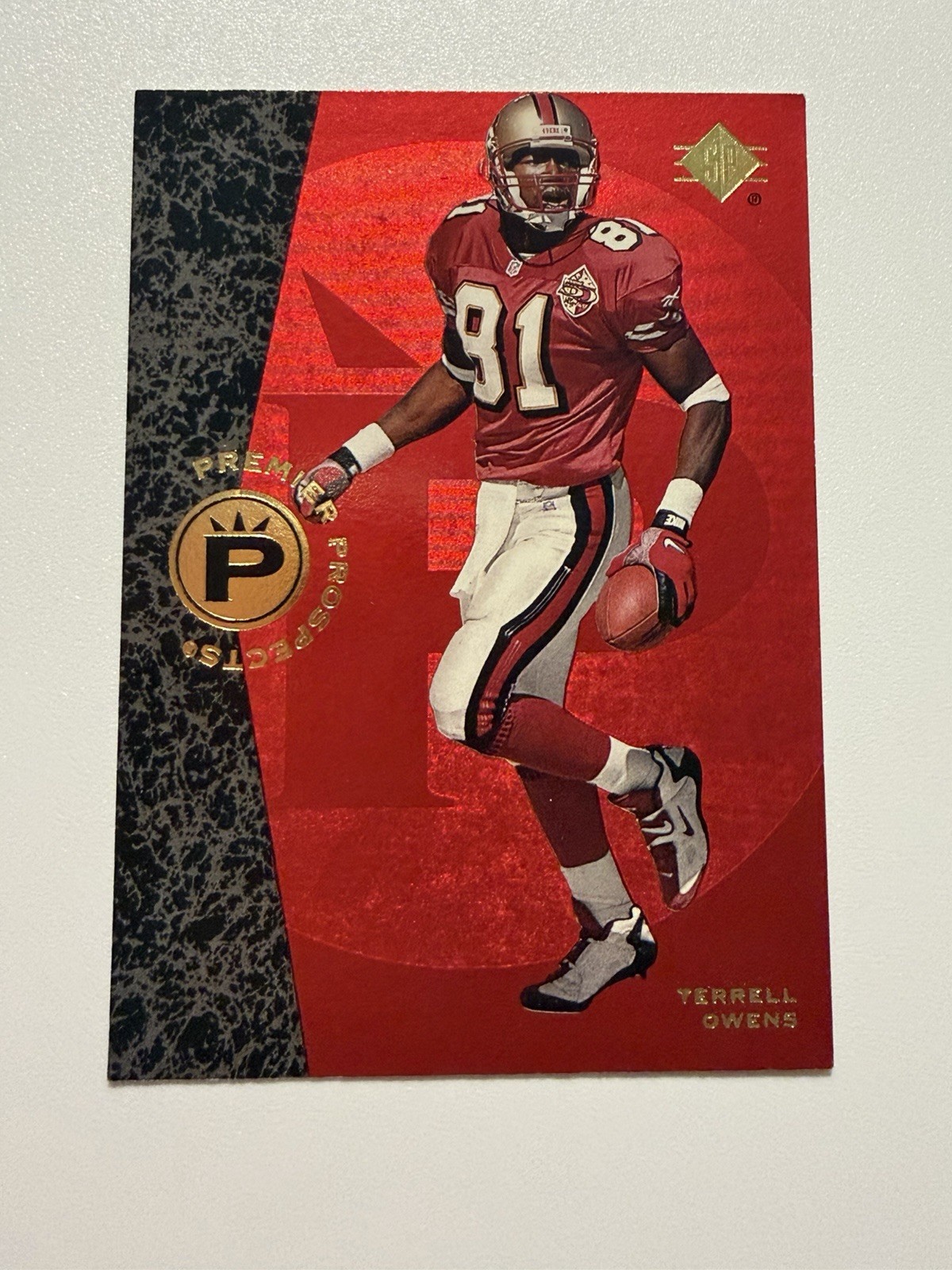 1996 SP - Premier Prospects Terrell Owens #7 (RC)