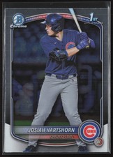 2025 Bowman Draft Josiah Hartshorn Chrome Chicago Cubs #BDC-21 1st Prospect