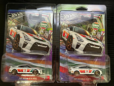Hot Wheels 2026 7-Eleven 2017 Nissan GT-R R35 1:64 Diecast Lot of 2