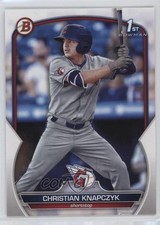 2023 Bowman Draft Christian Knapczyk #BD-180 16jl