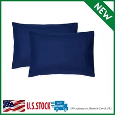 Toddler Pillowcases 13x18 Travel Pillow Envelope-13x18 Inch, Navy