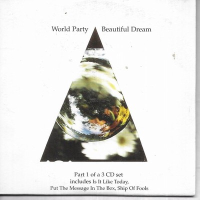 World Party Beautiful Dream CD1 in card slipsleeve UK CD Single