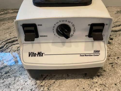 Motore frullatore Vitamix 5000 SOLO BASE bianco testato funzionante modello VM0103 - Foto 2 di 4