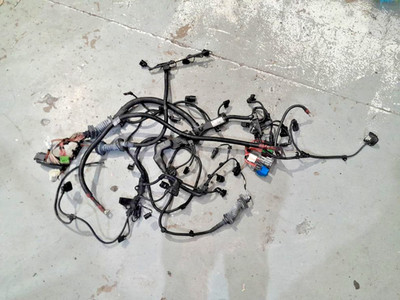 BMW E60 520D SE LCI N47 2009 MOTORKABELBAUM EINBAU KABELBAUM OEM ORIGINAL