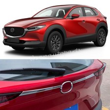 For Mazda Cx30 2020-2025 Chrome Rear Tailgate Trunk Lid Cover Trim Accessories