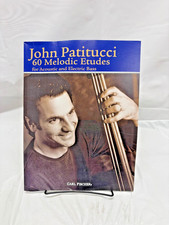 John Patitucci 60 Melodic Etudes For Acoustic  Electric BASS- VERY GOOD 